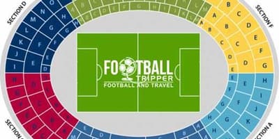 Mapa do estádio ernst happel