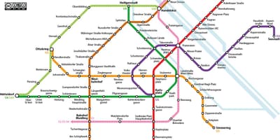 Uban mapa de Viena