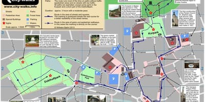 Viena mapa andando